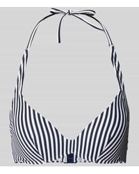 Esprit - Bikini-Oberteil mit Neckholder Modell 'SILVANCE' - Lyst
