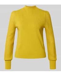 Zero - Gebreide Pullover Van Viscosemix Met Ballonmouwen - Lyst