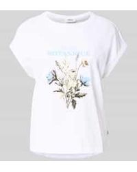 S.oliver - Relaxed Fit T-Shirt Van Puur Katoen - Lyst