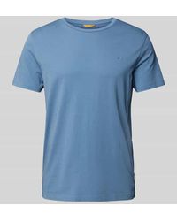 Camel Active - T-Shirt mit Label-Stitching - Lyst