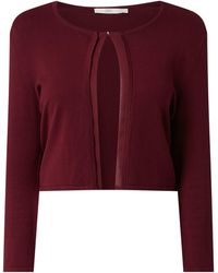 Jake*s Cocktail Bolero mit Dreiviertelärmeln - Rot