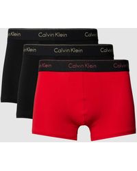 Calvin Klein - Trunks mit elastischem Logo-Bund im 2er-Pack - Lyst