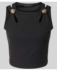 Guess - Crop Top mit Cut Outs Modell 'ZAMA' - Lyst
