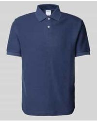 SELECTED - Poloshirt Met Korte Knoopsluiting, Model 'Jay' - Lyst