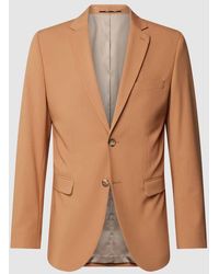 SELECTED - Slim Fit 2-Knopf-Sakko mit Reverskragen Modell 'LIAM' - Lyst