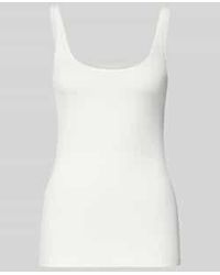 Opus - Tanktop Met Doorgestikte Naden, Model 'Daily' - Lyst