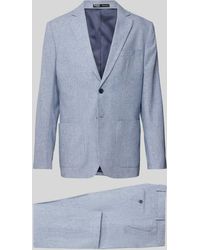 SELECTED - Regular Fit Anzug aus Leinen-Baumwoll-Mix Modell 'ANTON' - Lyst