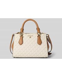 MICHAEL Michael Kors - Shoulder Bag mit Allover-Logo-Print Modell 'Marilyn' - Lyst