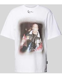 Karlkani - Oversized T-shirt Met Motiefprint - Lyst
