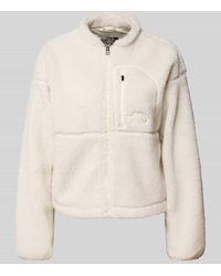The North Face - Fleecejacke mit Label-Stitching Modell 'EXTREME PILE' - Lyst