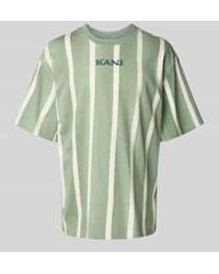Karlkani - T-Shirt Met Labelprint - Lyst