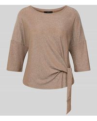 Ouí - T-Shirt mit 3/4-Ärmel - Lyst