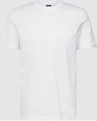 BOSS - T-shirt Met Structuurmotief - Lyst