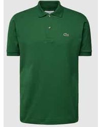 Lacoste - Poloshirt Met Labelstitching - Lyst