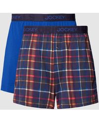 Jockey - Boxershorts im 2er-Pack mit elastischem Label-Bund - Lyst
