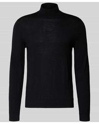 SELECTED - Rollkragenpullover aus Merinowolle Modell 'TRAY' - Lyst