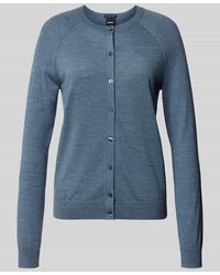 BOSS - Regular Fit Strickjacke aus reiner Schurwolle Modell 'FONAMI' - Lyst