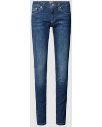 Tommy Hilfiger - Skinny Fit Jeans im 5-Pocket-Design Modell 'SOPHIE' - Lyst