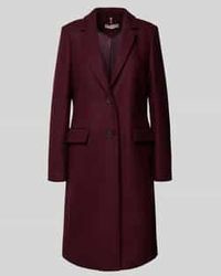 Tommy Hilfiger - Regular Fit Lange Jas Van Wolmix Met Kasjmier - Lyst