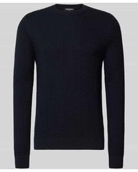 Strellson - Regular Fit Pullover aus reiner Baumwolle Modell 'Adrian' - Lyst