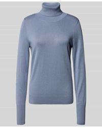Jake*s - Regular Fit Rollkragenpullover in Strick-Optik - Lyst