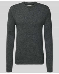 Blend - Strickpullover mit gerippten Abschlüssen Modell 'BRANKO' - Lyst