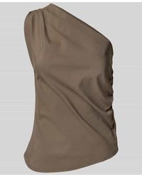 My Essential Wardrobe - Top mit seitlicher Raffung Modell 'Sora' - Lyst