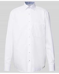 Eterna - Comfort Fit Business-Hemd mit Kentkragen - Lyst