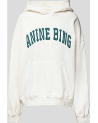 Anine Bing - Oversized Hoodie mit Label-Detail - Lyst