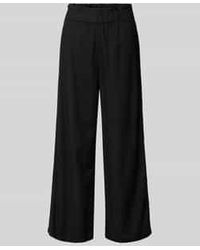 ONLY - Loose Fit Culotte Van Een Mix Van Viscose En Linnen - Lyst