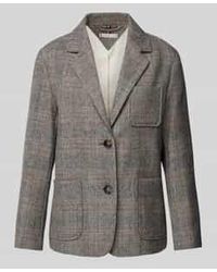 Tommy Hilfiger - Regular Fit Blazer Met Reverskraag - Lyst
