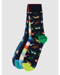Happy Socks Socken im 4er-Pack - Blau