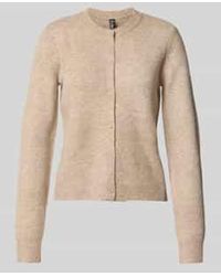 Pieces - Regular Fit Gebreid Jack Met Wol, Model 'Malou' - Lyst