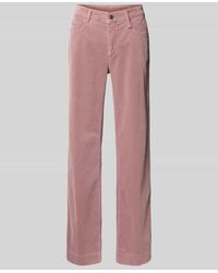M·a·c - Cordhose mit weitem Bein und Eingrifftaschen - Lyst