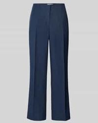 RAFFAELLO ROSSI - Straight Leg Stoffen Broek Met Verkort Model - Lyst