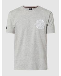 Superdry T-Shirt aus Baumwolle - Grau