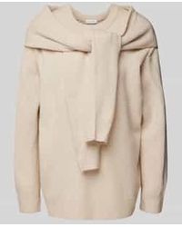 LeGer By Lena Gercke - Gebreide Pullover Met Knoopdetail, Model 'Iris' - Lyst