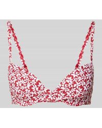 Esprit - Bikini-Oberteil mit floralem Allover-Print Modell 'CALUSA BEACH' - Lyst