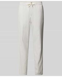 Scotch & Soda - Straight Fit Hose in unifarbenem Design Modell 'WARREN' - Lyst