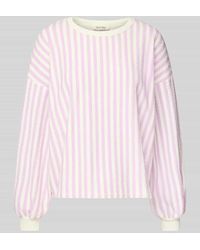 American Vintage - Sweatshirt Mit Gerippten Abschlüssen Modell 'Bobypark' - Lyst