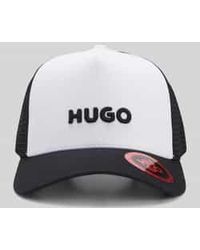 HUGO - Cap Van Katoen Met Mesh-Inzet Model 'Marsel Trucker' - Lyst