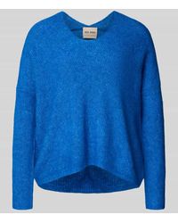 Mos Mosh - Oversized Strickpullover mit gerippten Abschlüssen Modell 'THORA' - Lyst