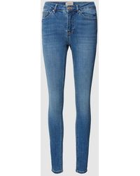 Vero Moda - Skinny Fit Jeans im 5-Pocket-Design Modell 'FLASH' - Lyst