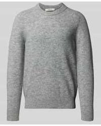 SELECTED - Regular Fit Gebreide Pullover Met Mix Van Alpaca En Wol, Model 'Rai' - Lyst