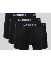 Lacoste - Boxershorts mit elastischem Label-Bund - Lyst