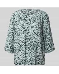 Zero - Blouseshirt Van Viscose Met 3/4-Mouw - Lyst
