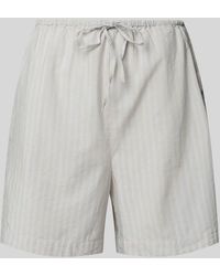 Vero Moda - High Waist Shorts mit Streifenmuster Modell 'GILI' - Lyst