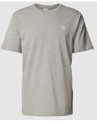 adidas Originals - T-shirt Met Labelstitching - Lyst