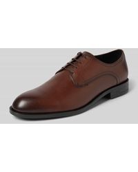 BOSS - Schnürschuhe Aus Leder Modell 'Tayil' - Lyst