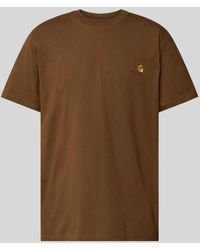 Carhartt - T-Shirt mit Label-Stitching Modell 'American Script' - Lyst